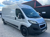 USED 2018 68 PEUGEOT BOXER 2.0 BlueHDi 335 Professional Panel Van 5dr Diesel Manual L3 H2 Euro 6 (130 ps) 12 MONTHS MOT AND FULL ENGINE SERVICE ON EVERY CAR!!!