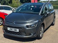 USED 2016 16 CITROEN GRAND C4 PICASSO 1.6 BlueHDi Exclusive MPV 5dr Diesel Manual Euro 6 (s/s) (120 ps) Navigation, Front and rear parking sensors, Rear view camera