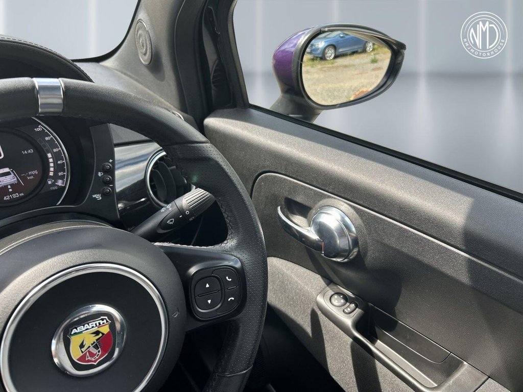 USED 2022 22 ABARTH 595 1.4 T-Jet Hatchback 3dr Petrol Manual Euro 6 (145 ps) Hatchback 9.9%APR FULL MAIN DEALER SH