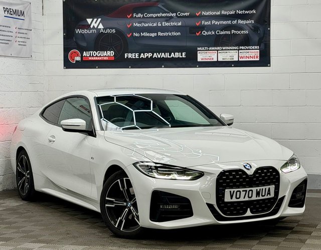 2020 70 BMW 4 SERIES 2.0 420i M Sport Coupe 2dr Petrol Auto Euro 6 (s/s) (184 ps) 