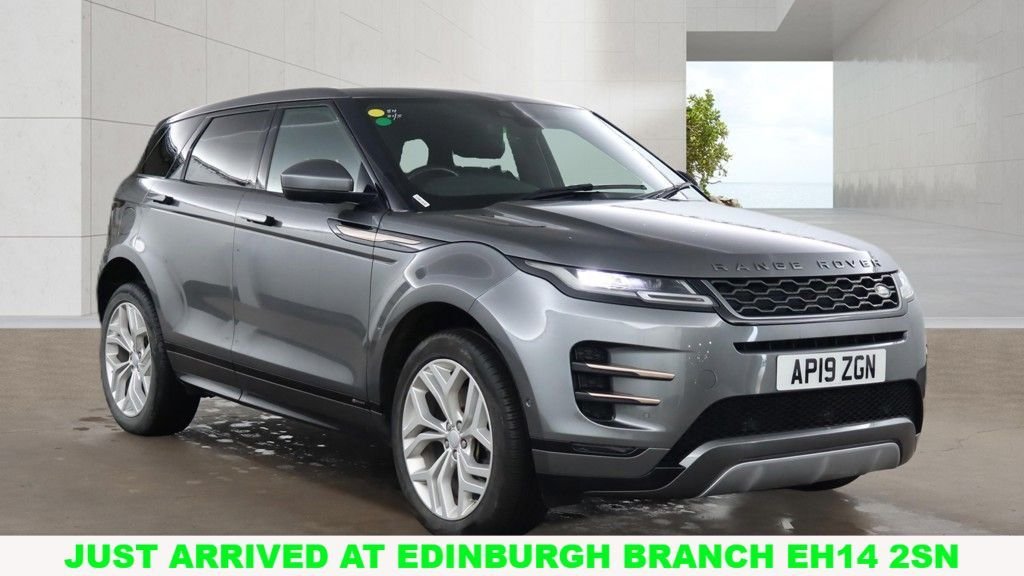 Grey 2019 Land Rover Range Rover Evoque All-wheel drive Automatic