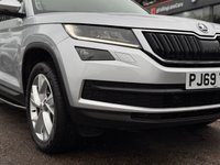 USED 2019 69 SKODA KODIAQ 2.0 TDI Edition SUV 5dr Diesel DSG 4WD Euro 6 (s/s) (7 Seat) (190 ps) 7 SEATS | SUNROOF | LEATHER
