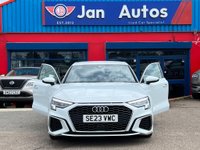 USED 2023 23 AUDI A3 1.0 TFSI 30 S line Sportback S Tronic Euro 6 (s/s) 5dr Leathr+CarPlay+1ownr+18"Alloys