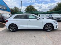 USED 2023 23 AUDI A3 1.0 TFSI 30 S line Sportback S Tronic Euro 6 (s/s) 5dr Leathr+CarPlay+1ownr+18"Alloys