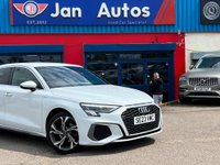 USED 2023 23 AUDI A3 1.0 TFSI 30 S line Sportback S Tronic Euro 6 (s/s) 5dr Leathr+CarPlay+1ownr+18"Alloys