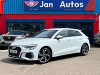 USED 2023 23 AUDI A3 1.0 TFSI 30 S line Sportback S Tronic Euro 6 (s/s) 5dr Leathr+CarPlay+1ownr+18"Alloys