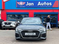 USED 2023 23 AUDI A3 1.0 TFSI 30 S line Sportback S Tronic Euro 6 (s/s) 5dr Leathr+CarPlay+1ownr+18"Alloys