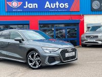 USED 2023 23 AUDI A3 1.0 TFSI 30 S line Sportback S Tronic Euro 6 (s/s) 5dr Leathr+CarPlay+1ownr+18"Alloys