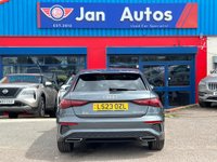 USED 2023 23 AUDI A3 1.0 TFSI 30 S line Sportback S Tronic Euro 6 (s/s) 5dr Leathr+CarPlay+1ownr+18"Alloys