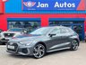 USED 2023 23 AUDI A3 1.0 TFSI 30 S line Sportback S Tronic Euro 6 (s/s) 5dr Leathr+CarPlay+1ownr+18"Alloys