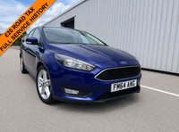 USED 2015 64 FORD FOCUS 1.0T EcoBoost Zetec Hatchback 5dr Petrol Manual Euro 6 (s/s) (125 ps) FULL SERVICE HISTORY - 12 MONTH MOT