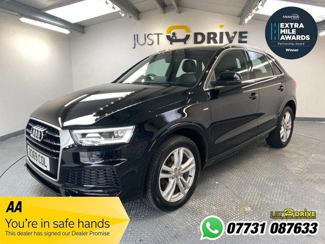 View our Audi Q3 2.0 TDI S line Edition SUV 5dr Diesel Manual Euro 6 (s/s) (150 ps)