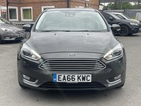 USED 2016 66 FORD FOCUS 1.0T EcoBoost Titanium X Hatchback 5dr Petrol Auto Euro 6 (s/s) (125 ps) REVERSE CAMERA - HEATED SEATS