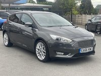 USED 2016 66 FORD FOCUS 1.0T EcoBoost Titanium X Hatchback 5dr Petrol Auto Euro 6 (s/s) (125 ps) REVERSE CAMERA - HEATED SEATS