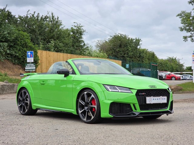 View our Audi TT RS 2.5 TFSI Sport Edition Roadster 2dr Petrol S Tronic quattro Euro 6 (s/s) (400 ps)