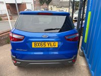 USED 2015 65 FORD ECOSPORT 1.5 TDCi Zetec SUV 5dr Diesel Manual 2WD Euro 6 (95 ps) 