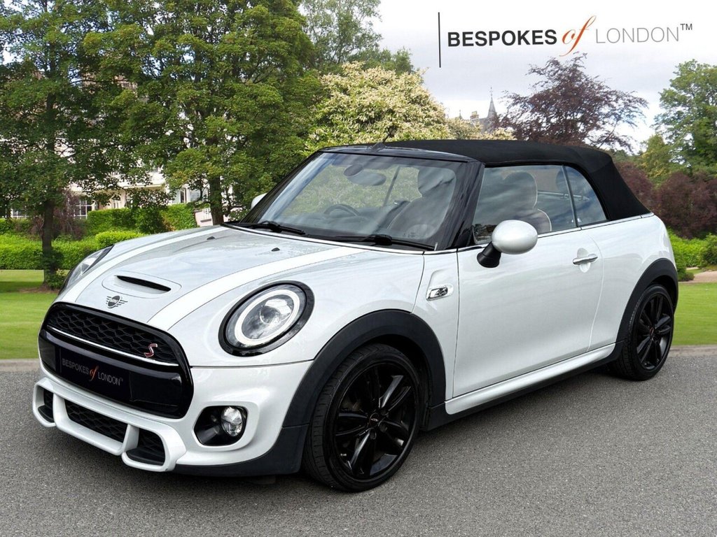USED 2018 18 MINI CONVERTIBLE 2.0 Cooper S Steptronic Euro 6 (s/s) 2dr RARE SPEC|FSH|JCW|LEATHER|ULEZ