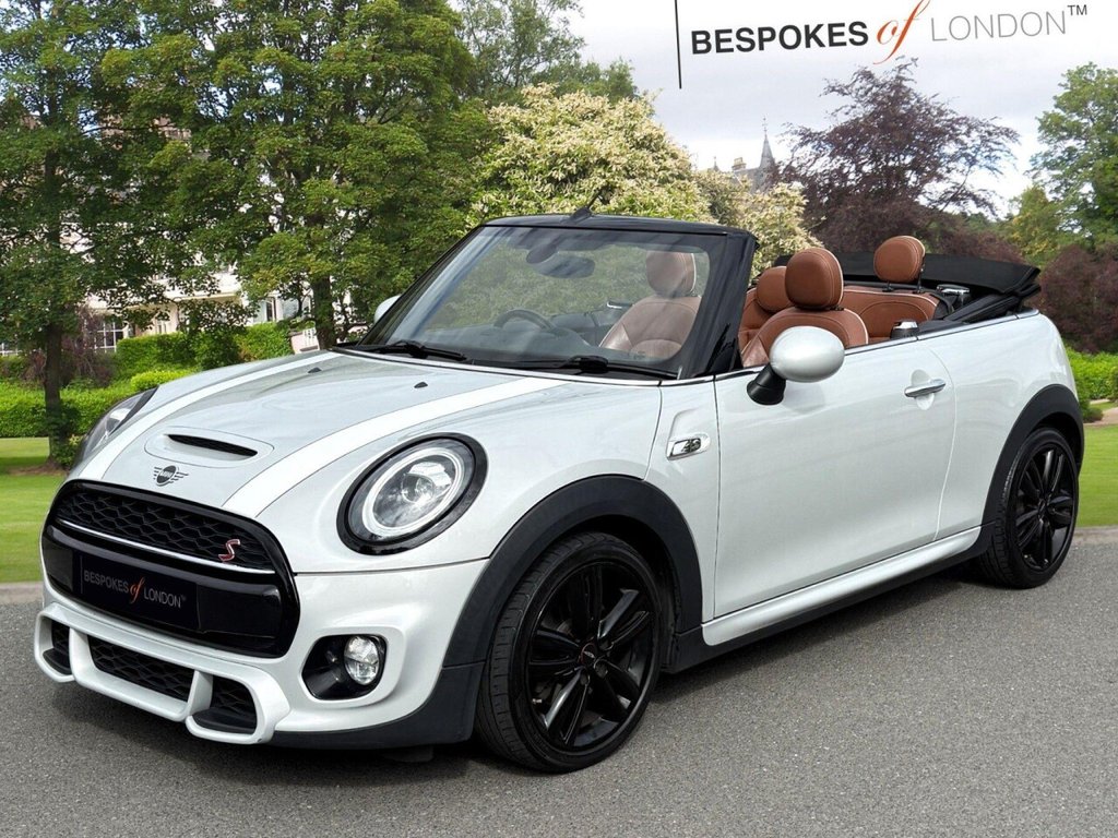 USED 2018 18 MINI CONVERTIBLE 2.0 Cooper S Steptronic Euro 6 (s/s) 2dr RARE SPEC|FSH|JCW|LEATHER|ULEZ