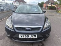USED 2009 59 FORD FOCUS 1.6 Zetec Hatchback 5dr Petrol Manual (161 g/km, 99 bhp) 