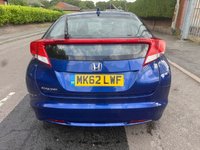USED 2012 62 HONDA CIVIC 1.8 i-VTEC SE Hatchback 5dr Petrol Manual Euro 5 (s/s) (142 ps) 