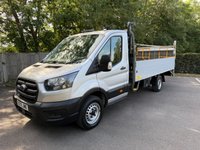 USED 2023 72 FORD TRANSIT 2.0 350 EcoBlue HD Leader Dropside 2dr Diesel Manual RWD L4 Euro 6 (s/s) (SRW) (130 ps) Tail lift - Air con - Tow bar