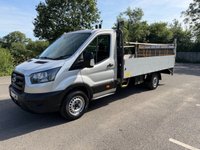 USED 2023 72 FORD TRANSIT 2.0 350 EcoBlue HD Leader Dropside 2dr Diesel Manual RWD L4 Euro 6 (s/s) (SRW) (130 ps) Tail lift - Air con - Tow bar