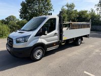 USED 2023 72 FORD TRANSIT 2.0 350 EcoBlue HD Leader Dropside 2dr Diesel Manual RWD L4 Euro 6 (s/s) (SRW) (130 ps) Tail lift - Air con - Tow bar