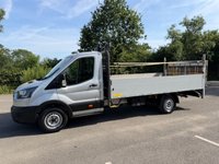 USED 2023 72 FORD TRANSIT 2.0 350 EcoBlue HD Leader Dropside 2dr Diesel Manual RWD L4 Euro 6 (s/s) (SRW) (130 ps) Tail lift - Air con - Tow bar