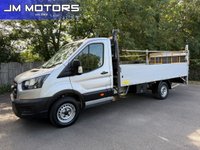 USED 2023 72 FORD TRANSIT 2.0 350 EcoBlue HD Leader Dropside 2dr Diesel Manual RWD L4 Euro 6 (s/s) (SRW) (130 ps) Tail lift - Air con - Tow bar