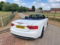 USED 2013 13 AUDI A5 CABRIOLET 2.0 TDI S line Special Edition Convertible 2dr Diesel Manual Euro 5 (s/s) (143 ps) 