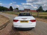 USED 2013 13 AUDI A5 CABRIOLET 2.0 TDI S line Special Edition Convertible 2dr Diesel Manual Euro 5 (s/s) (143 ps) 