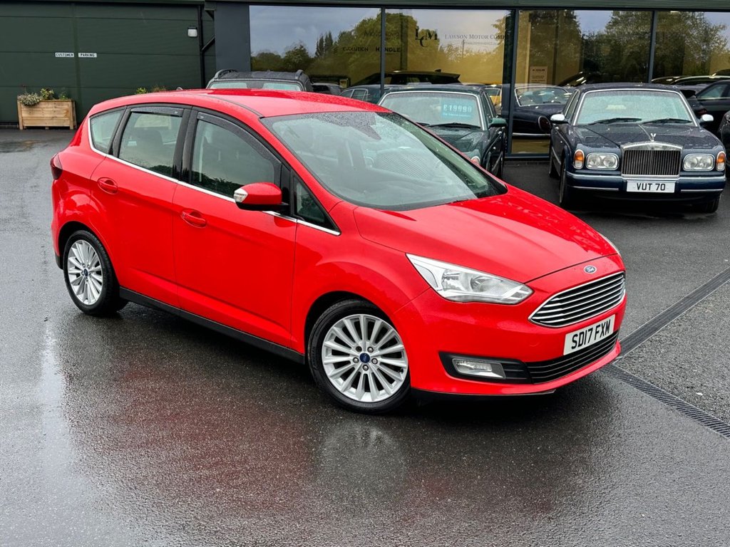 USED 2017 17 FORD C-MAX 1.0T EcoBoost Titanium MPV 5dr Petrol Manual Euro 6 (s/s) (Nav) (100 ps) 