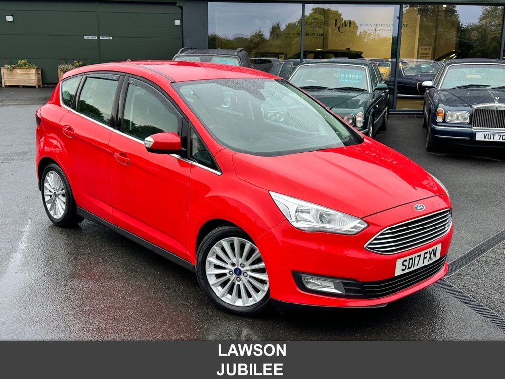 USED 2017 17 FORD C-MAX 1.0T EcoBoost Titanium MPV 5dr Petrol Manual Euro 6 (s/s) (Nav) (100 ps) 