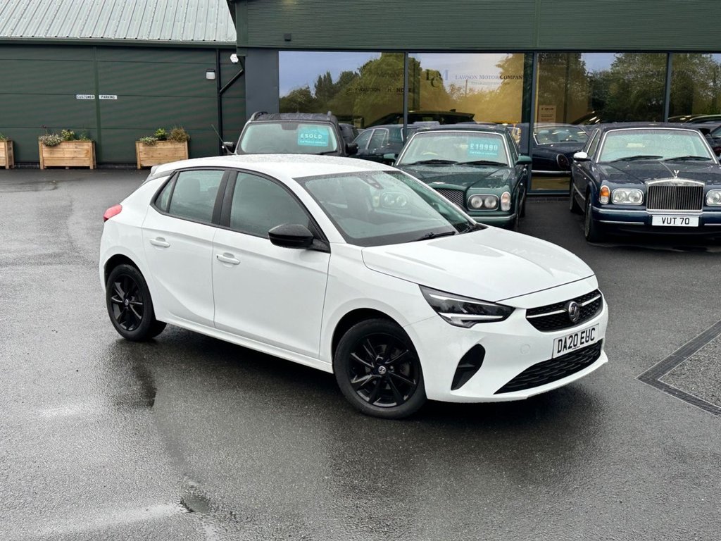 USED 2020 20 VAUXHALL CORSA 1.2 SE Hatchback 5dr Petrol Manual Euro 6 (75 ps) 
