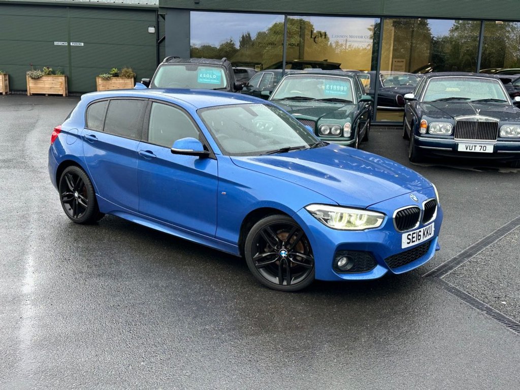 USED 2016 16 BMW 1 SERIES 1.5 116d M Sport Hatchback 5dr Diesel Manual Euro 6 (s/s) (116 ps) 