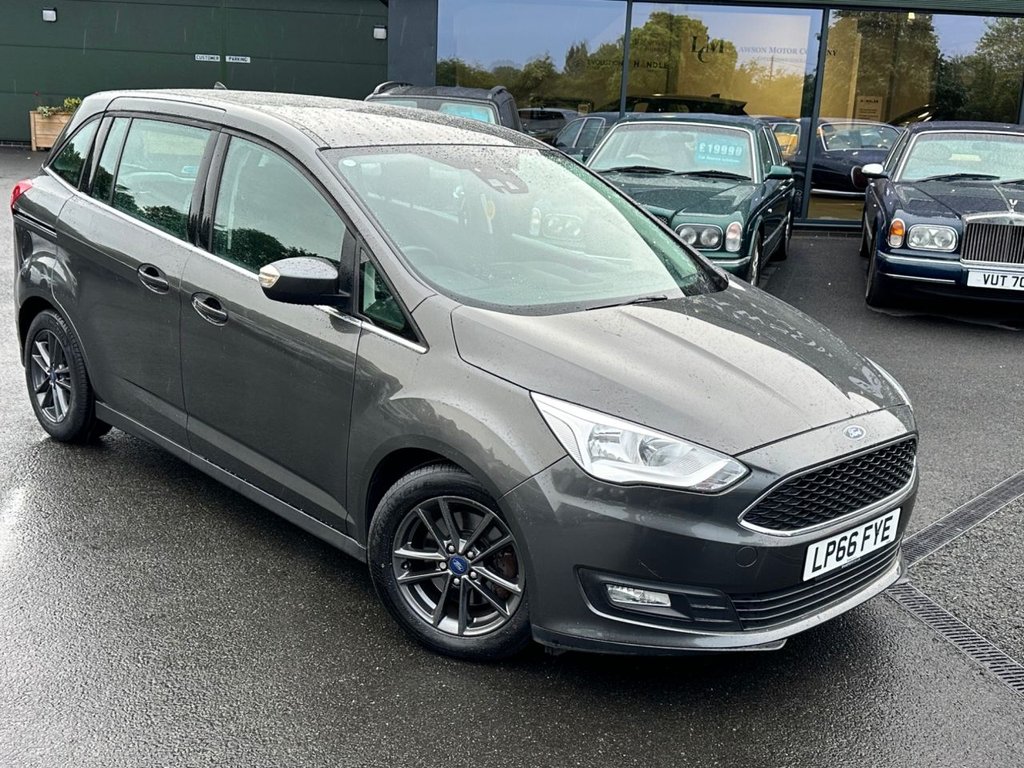 USED 2016 66 FORD GRAND C-MAX 1.0T EcoBoost Zetec MPV 5dr Petrol Manual Euro 6 (s/s) (Nav) (100 ps) 