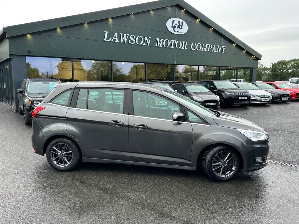 USED 2016 66 FORD GRAND C-MAX 1.0T EcoBoost Zetec MPV 5dr Petrol Manual Euro 6 (s/s) (Nav) (100 ps) 