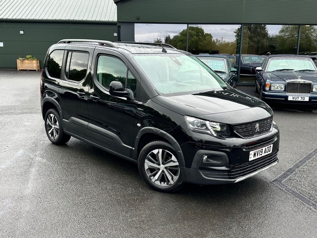 USED 2019 19 PEUGEOT RIFTER 1.5 BlueHDi GT Line Standard MPV 5dr Diesel Manual Euro 6 (100 ps) 