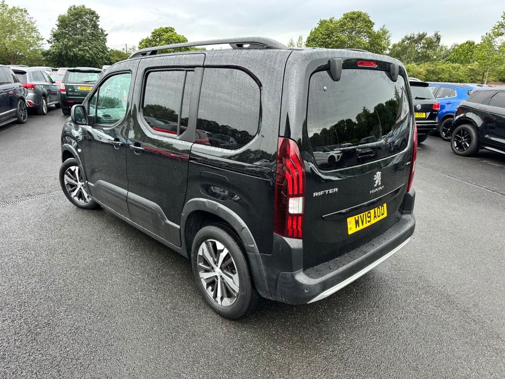 USED 2019 19 PEUGEOT RIFTER 1.5 BlueHDi GT Line Standard MPV 5dr Diesel Manual Euro 6 (100 ps) 