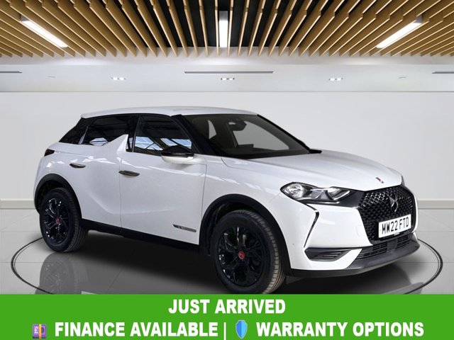2022 22 DS AUTOMOBILES DS 3 CROSSBACK 1.2 PureTech Performance Line Crossback 5dr Petrol Manual Euro 6 (s/s) (100 ps) Bluetooth | Climate Control