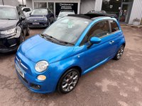 USED 2014 14 FIAT 500C 1.2 S Convertible 2dr Petrol Manual Euro 6 (s/s) (69 bhp) 