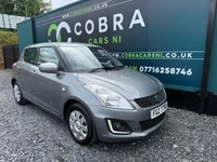 USED 2017 SUZUKI SWIFT 1.2 SZ2 Hatchback 5dr Petrol Manual Euro 6 (94 ps) ** USB BLUETOOTH - PARKING SENSORS - MOT DEC 2026 **