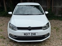 USED 2017 17 VOLKSWAGEN POLO 1.0 BlueMotion Tech Match Edition Hatchback 5dr Petrol Manual Euro 6 (s/s) (75 ps) +FULL HISTORY + NEW CAMBELT