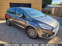 USED 2019 19 FORD S-MAX 2.0 EcoBlue Titanium MPV 5dr Diesel Auto Euro 6 (s/s) (190 ps) MAGNETIC GREY / BLACK AXIS CLOTH TRIM / DUAL ZONE CLIMATE / QUICKCLEAR SCREEN / ELECTRIC WINDOWS / POWERFOLD MIRRORS / DAB FM AM CD TUNER / BLUETOOTH / FORD SYNC SYSTEM / SATNAV / CRUISE CONTROL / SPEED LIMITER / FRONT / REAR SENSORS / POWERED TAILGATE / PRIVACY GLASS / 17" ALLOYS / SERVICE HISTORY