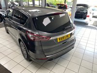 USED 2019 19 FORD S-MAX 2.0 EcoBlue Titanium MPV 5dr Diesel Auto Euro 6 (s/s) (190 ps) MAGNETIC GREY / BLACK AXIS CLOTH TRIM / DUAL ZONE CLIMATE / QUICKCLEAR SCREEN / ELECTRIC WINDOWS / POWERFOLD MIRRORS / DAB FM AM CD TUNER / BLUETOOTH / FORD SYNC SYSTEM / SATNAV / CRUISE CONTROL / SPEED LIMITER / FRONT / REAR SENSORS / POWERED TAILGATE / PRIVACY GLASS / 17" ALLOYS / SERVICE HISTORY