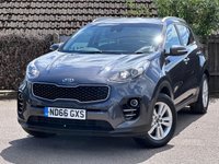 USED 2017 66 KIA SPORTAGE 1.6 GDi 2 SUV 5dr Petrol Manual Euro 6 (s/s) (130 bhp) 
