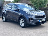 USED 2017 66 KIA SPORTAGE 1.6 GDi 2 SUV 5dr Petrol Manual Euro 6 (s/s) (130 bhp) 
