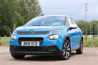 USED 2018 18 CITROEN C3 1.2 PureTech Feel Hatchback 5dr Petrol Manual Euro 6 (82 ps) Just Serviced Ready to Drive Away