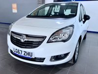 USED 2018 67 VAUXHALL MERIVA 1.4i Life MPV 5dr Petrol Manual Euro 6 MPV MPV