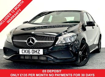 2016 MERCEDES-BENZ A-CLASS 1.5 A180d AMG Line (Executive) Hatchback 5dr Diesel Manual Euro 6 (s/s) (109 ps) &pound;6290.00